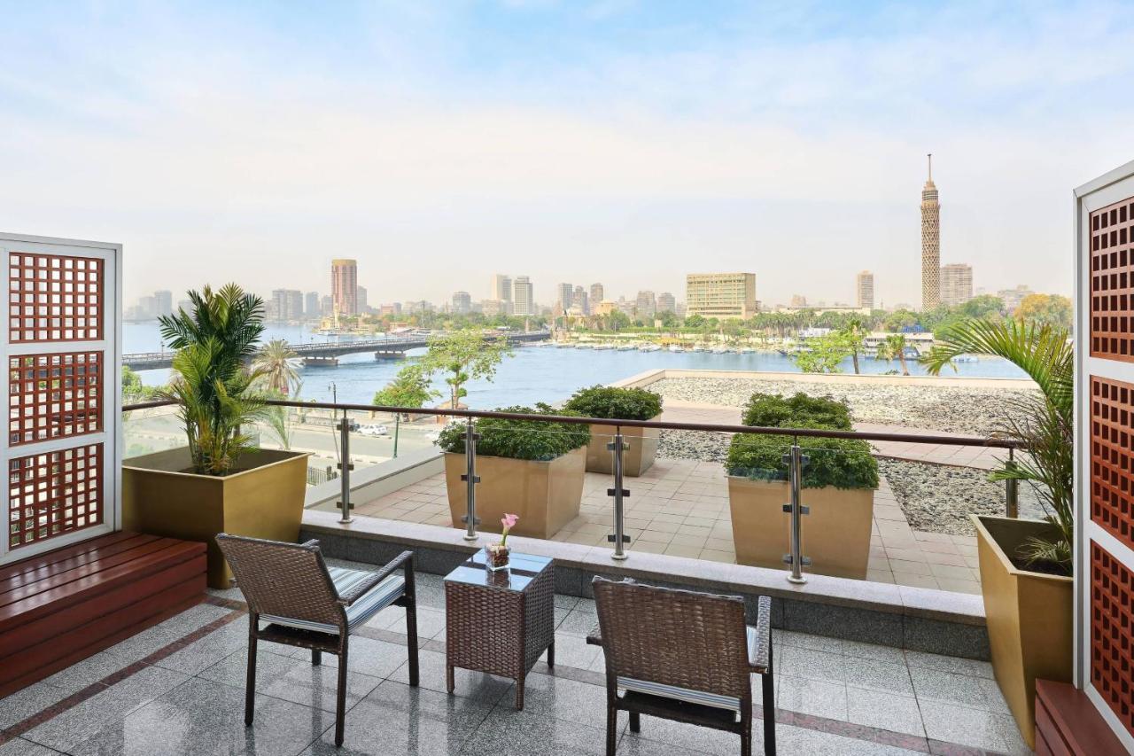 Hotel The Nile Ritz-Carlton, Kairo Exterior foto